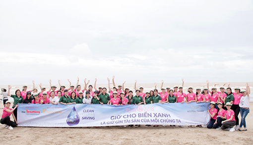 Tập đoàn Mường Thanh cùng BTC Hoa hậu Việt Nam tổ chức dự án “Giữ cho biển xanh”