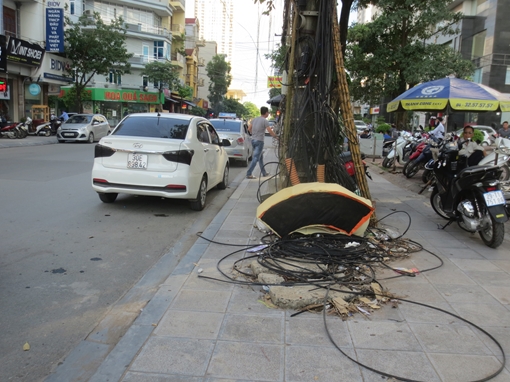 Vỉa hè Hà Nội sau thanh tra: Chỉ đạo quyết liệt nhưng… thực thi tà tà