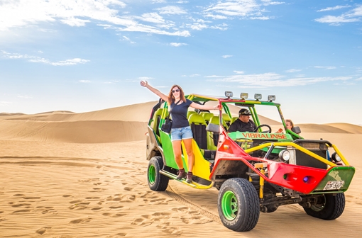 Huacachina: Thị trấn xanh mát nằm giữa sa mạc