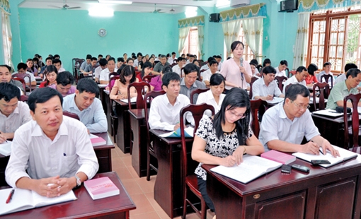 Đẩy mạnh bồi dưỡng CBCCVC trước khi bổ nhiệm