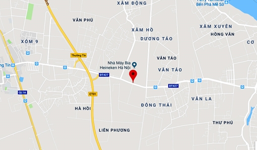 Hà Nội: Duyệt chỉ giới đường đỏ tuyến đường tỉnh 427