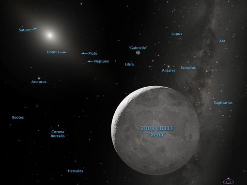 Phát hiện hành tinh lùn Eris