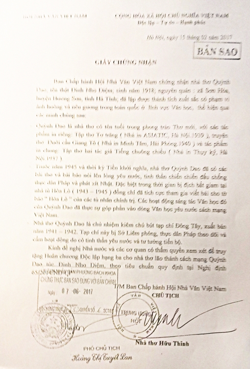 “Dưới Cầu Giang Tô” truyện thơ lục bát chống phát xít