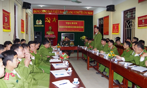 Tọa đàm “Vinh quang và trách nhiệm của lực lượng Cảnh sát cơ động”