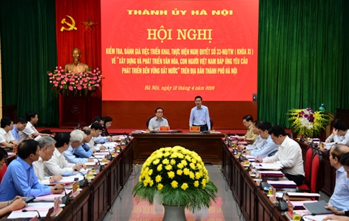 Xây dựng văn hóa, con người Hà Nội đáp ứng yêu cầu phát triển bền vững đất nước