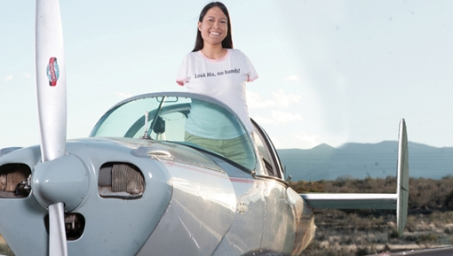 Jessica Cox: Nữ phi công… không tay