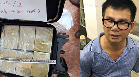 Từ nợ tiền thua bạc, trở thành mắt xích chính trong đường dây mua bán 379 bánh heroin