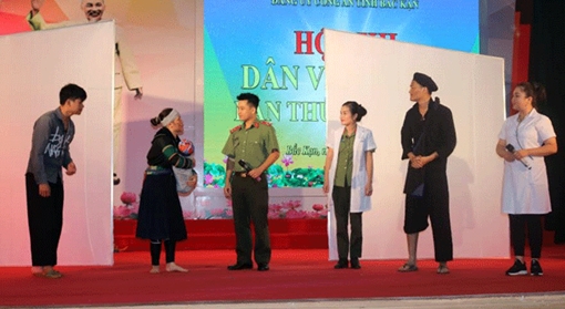 Ghi nhận từ hội thi “Dân vận khéo” của Công an tỉnh Bắc Kạn