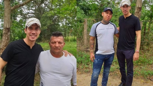 Lộ ảnh lãnh đạo phe đối lập Venezuela chụp chung với tội phạm