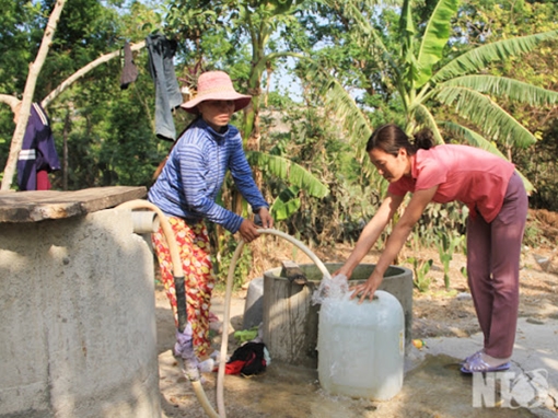 Nhiều giải pháp đảm bảo nước sạch sinh hoạt trong mùa khô