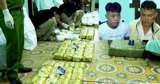 Bắt 4 đối tượng cùng hơn 3 tạ ma túy đá ở Quảng Bình 