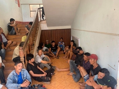 Đột kích trường gà ở lưng chừng đèo