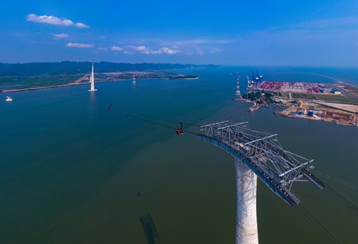 Chỉ mất 9 phút để ra đảo Cát Bà với tuyến cáp sắp khai trương