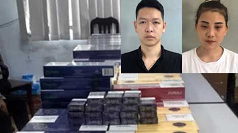 Phá đường dây buôn bán thuốc lá lậu ở Hà Nội