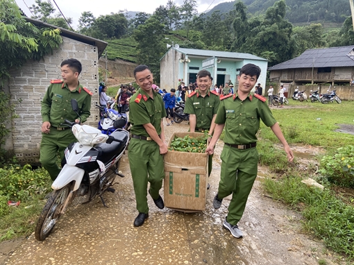 Sôi nổi chiến dịch “Hành quân xanh” năm 2020 của Công an Lai Châu