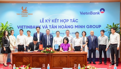 VietinBank và Tân Hoàng Minh ký kết thỏa thuận hợp tác