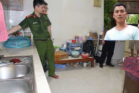 Sát hại vợ và bố vợ cũ rồi bỏ trốn