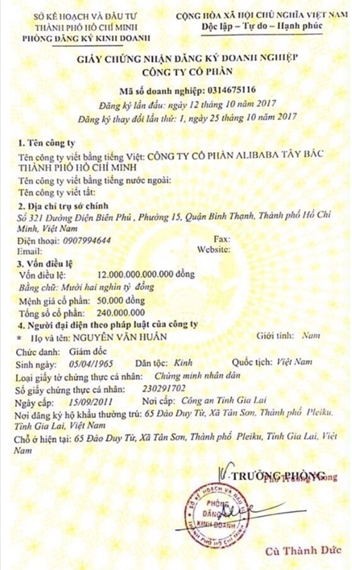 Cẩn trọng với doanh nghiệp tăng vốn điều lệ “khủng”, bất thường