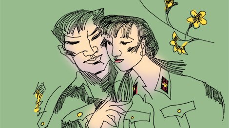 Hoa sứ nở trái mùa