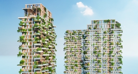 Tạp chí danh tiếng của Mỹ dành vị trí nối bật trang chủ viết về tòa tháp xanh cao nhất của Việt Nam