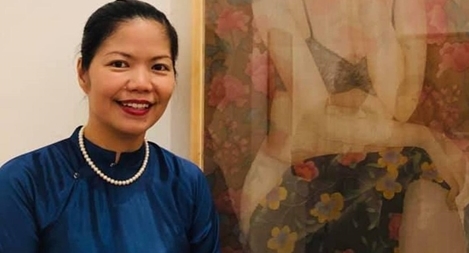 Họa sĩ Nguyễn Thị Châu Giang: Mỗi phụ nữ là một đoá hoa