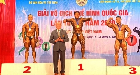 TP HCM nhất toàn đoàn Giải Vô địch Thể hình quốc gia