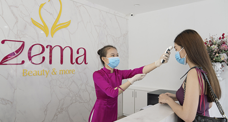 Zema Việt Nam phòng Covid chuẩn chỉnh cho phái đẹp đón tết như ý