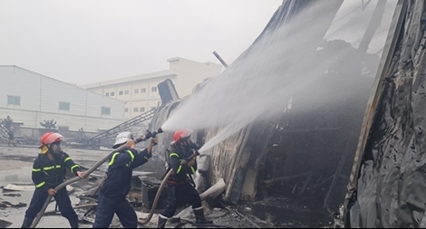 Cuối năm cẩn trọng cháy kho hàng, nhà xưởng