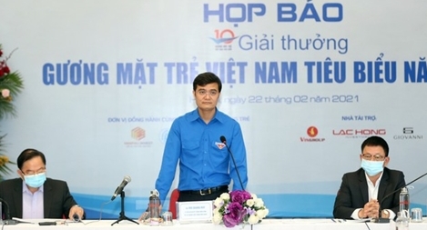 20 đề cử vào vòng bình chọn Giải thưởng Gương mặt trẻ Việt Nam tiêu biểu 2020