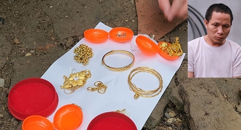 Anh rể trộm 2 cây vàng của em vợ sa lưới