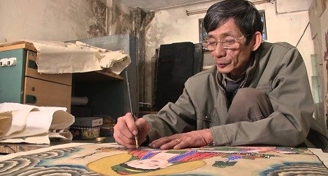 Nỗ lực hồi sinh dòng tranh hàng Trống