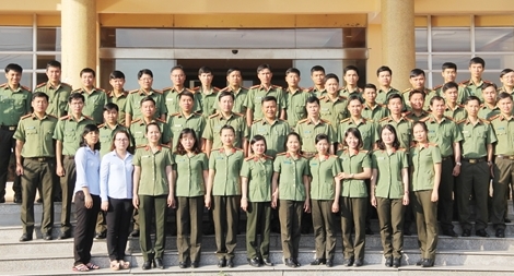 Xứng đáng là lực lượng “đi trước” phục vụ công tác chỉ huy