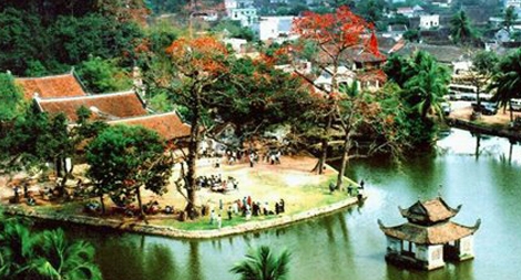 Tháng ba lễ hội chùa Thầy