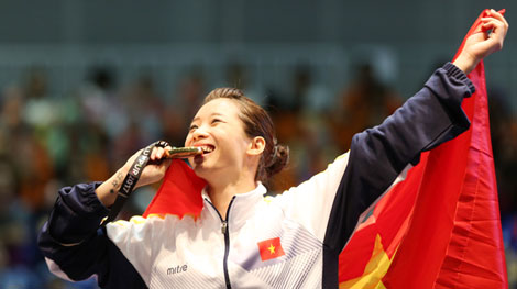 Cô gái chuyên “mở tài khoản” cho Đoàn Thể thao Việt Nam