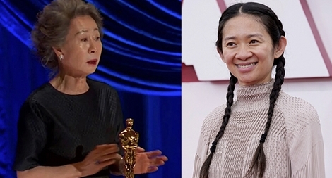 Hai người phụ nữ Châu Á làm nên lịch sử Oscar 2021