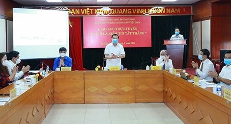 Giao lưu trực tuyến “Người là niềm tin tất thắng”