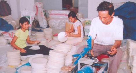 Làng của bánh đa nem