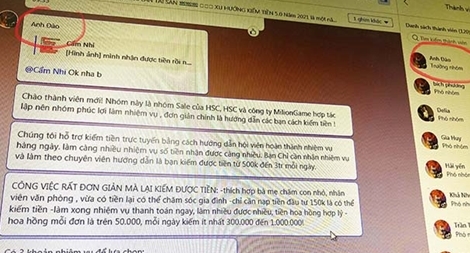 Lộ diện đường dây lừa “kiếm tiền online”: Điều khiển từ xa