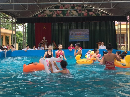 Thái Nguyên: Thí điểm mô hình bể bơi miễn phí 
