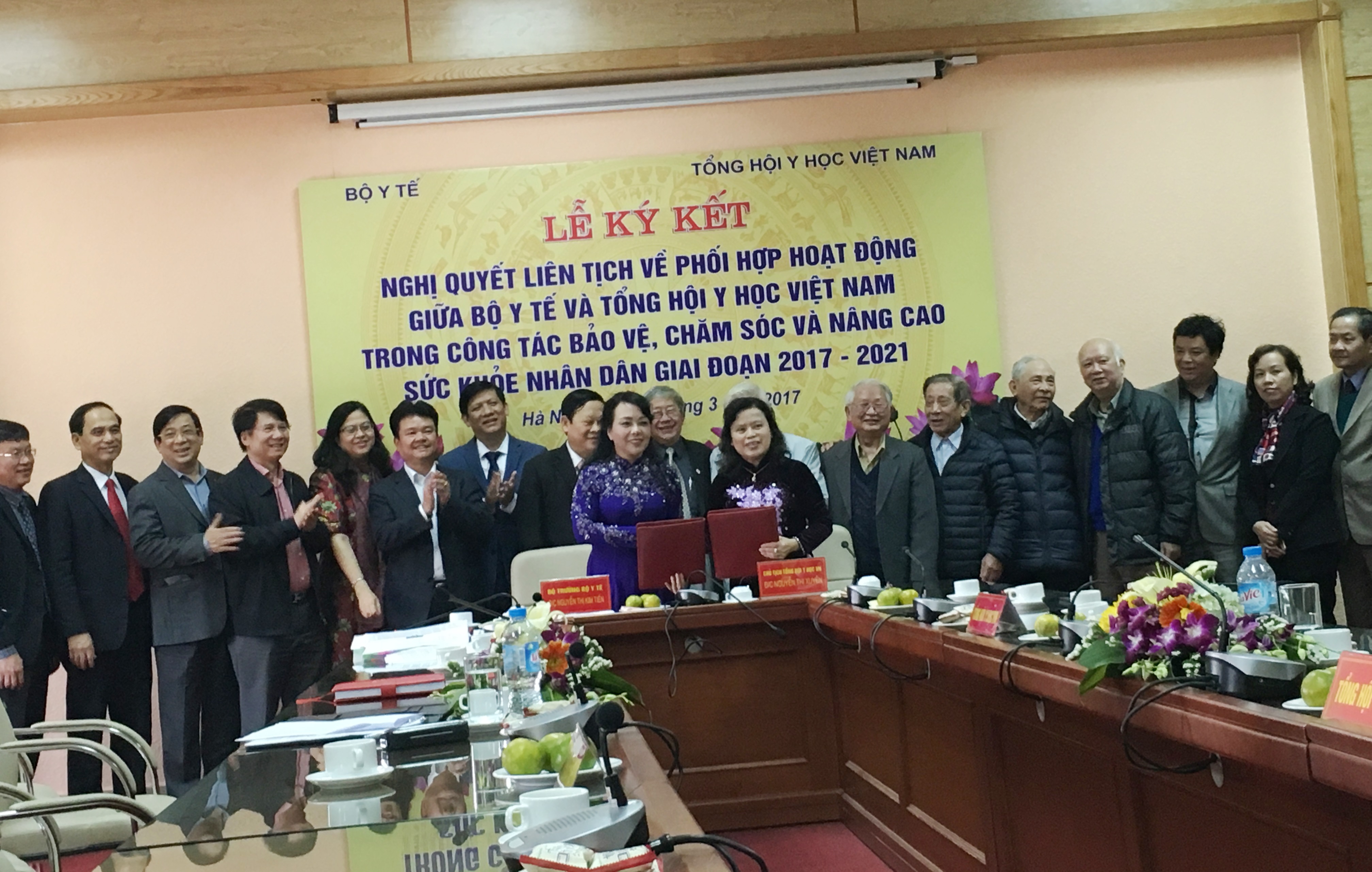 Bộ Y tế và Tổng hội Y học Việt Nam ký kết phối hợp hoạt động 