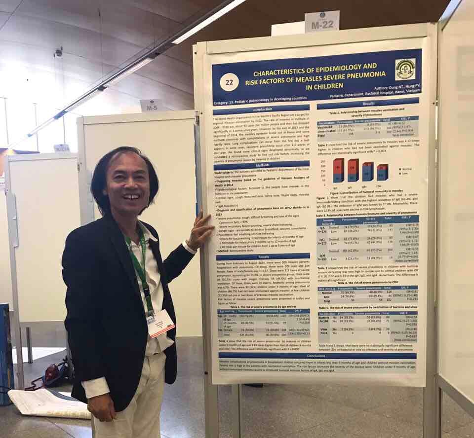 Việt Nam ghi dấu ấn tại hội nghị toàn thế giới về bệnh phổi trẻ em