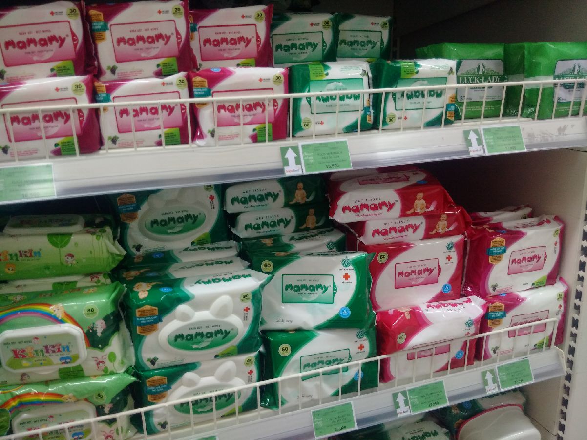 Khăn ướt đã có tiêu chuẩn quốc gia cho người dùng lựa chọn