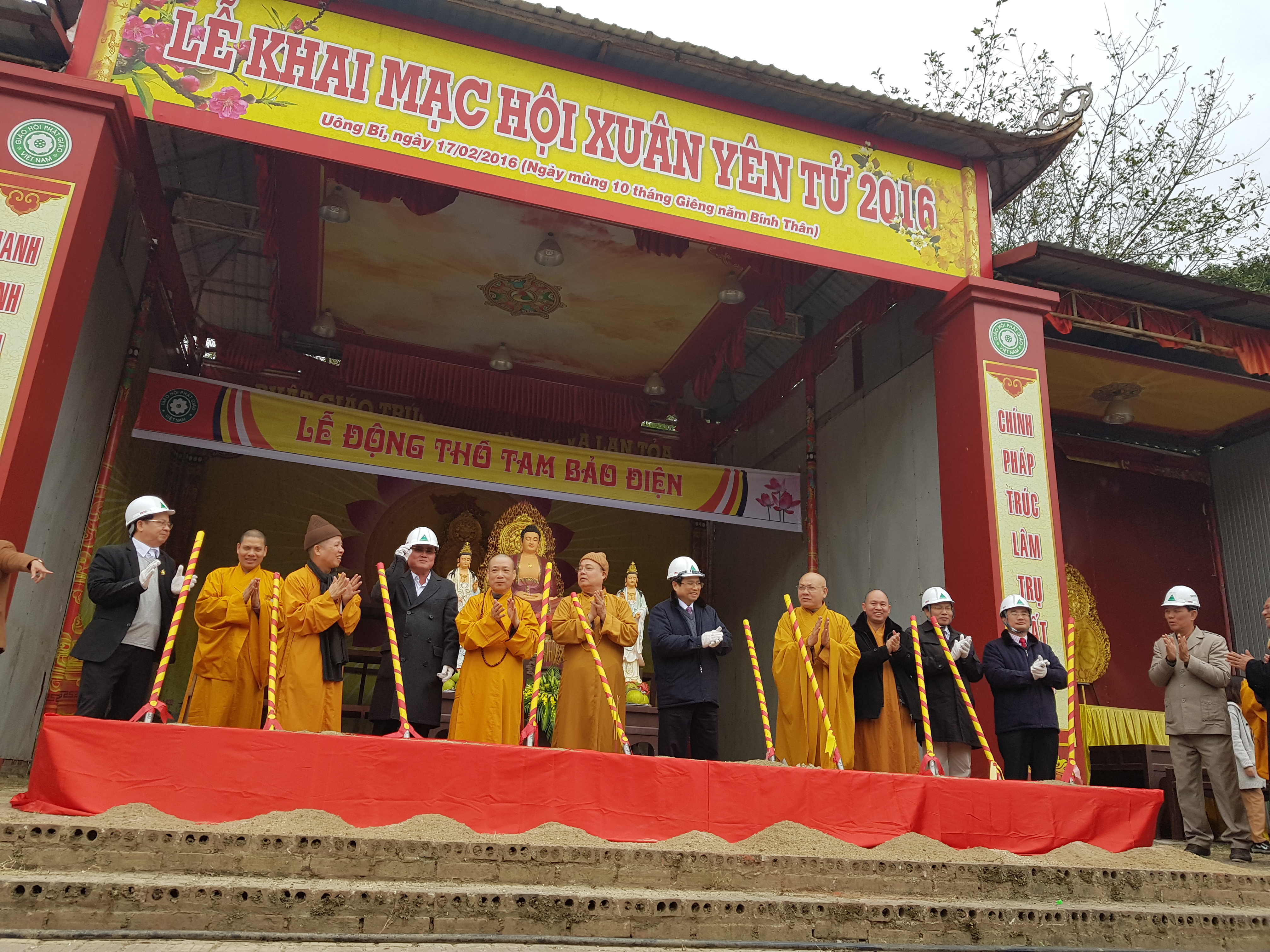 Cung Trúc Lâm  Yên Tử sẽ hoàn thành vào năm 2018