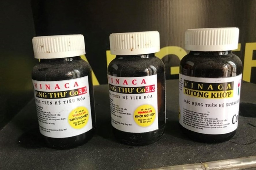 Bộ Y tế khẳng định Vinaca ung thư Co3.2 là sản phẩm không phép
