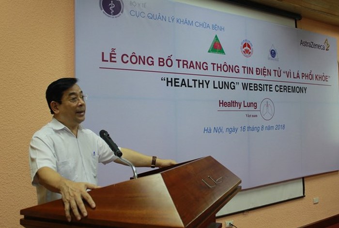Ra mắt trang tin điện tử "Vì lá phổi khỏe”