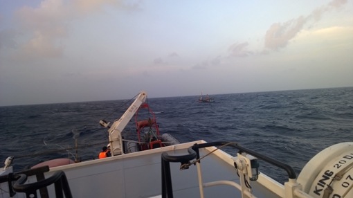 Cứu nạn thuyền viên tàu cá bị hôn mê, bất tỉnh ở Quảng Ngãi 