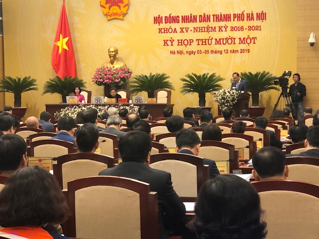 Khai mạc kỳ họp thứ mười một HĐND TP Hà Nội khóa XV