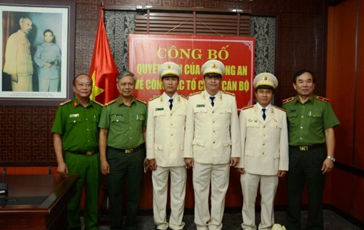 Công an TP Đà Nẵng điều động, bổ nhiệm cán bộ