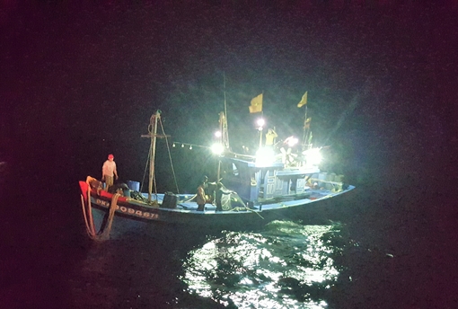 Tàu cá bị nạn được cứu hộ kịp thời