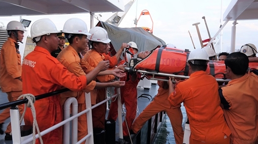 Thuyền trưởng bị chân vịt tàu cá chém trọng thương